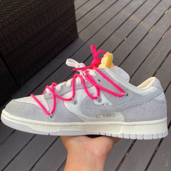 Nike dunk off white lot 17 size 9.5 - Picture 1 of 4